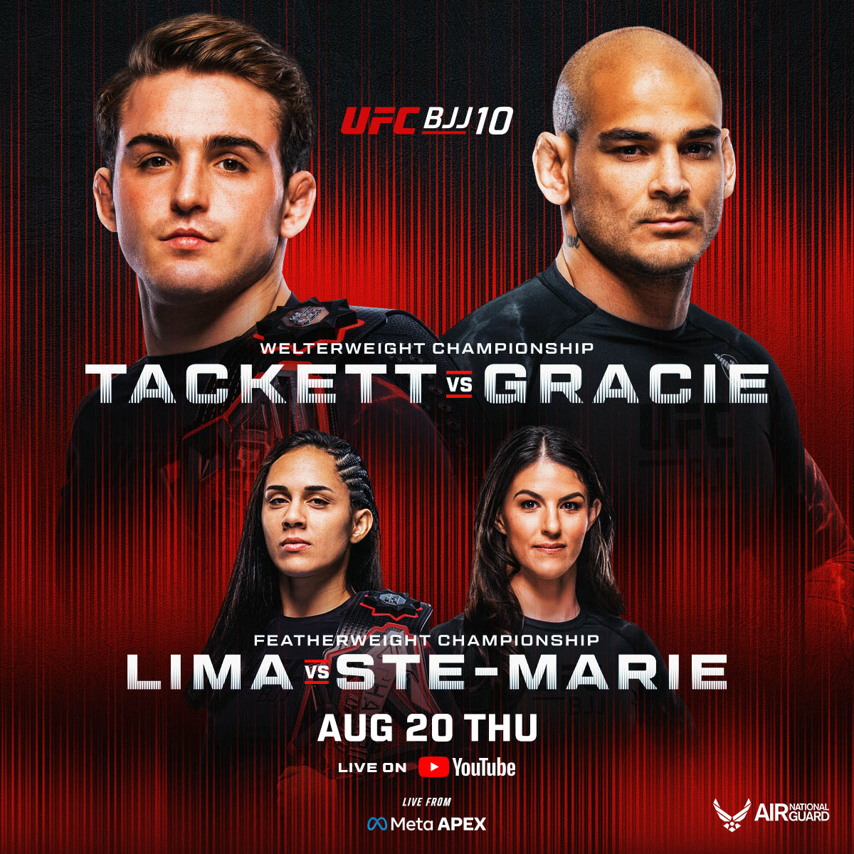 UFC BJJ 10: Tackett vs Gracie