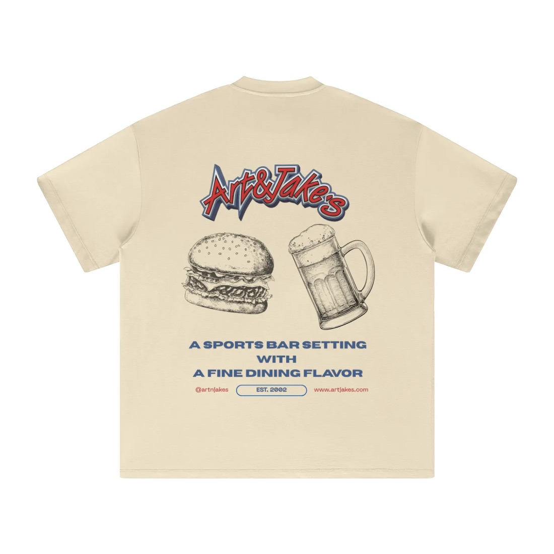 Beer & Burger Tee view 3