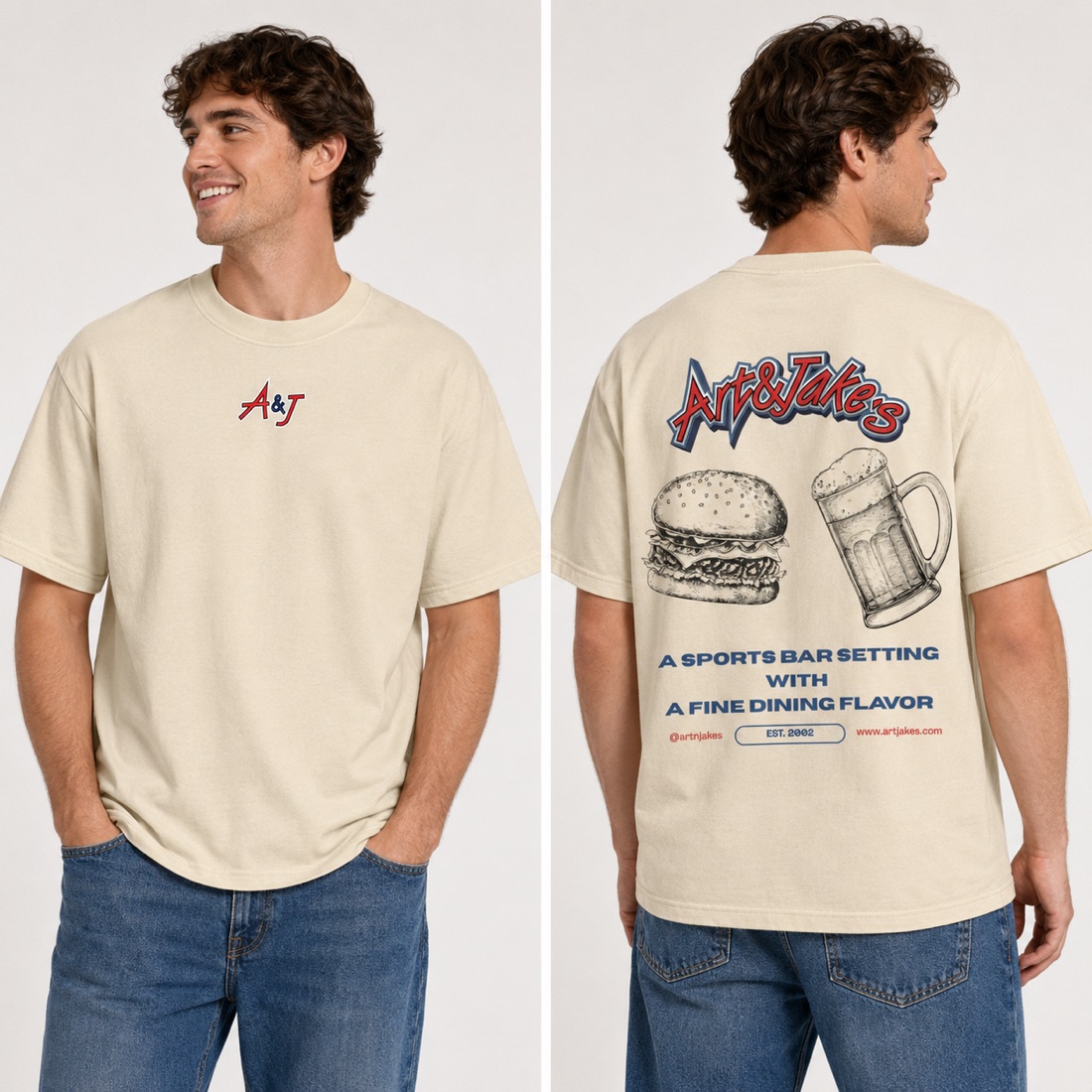 Beer & Burger Tee
